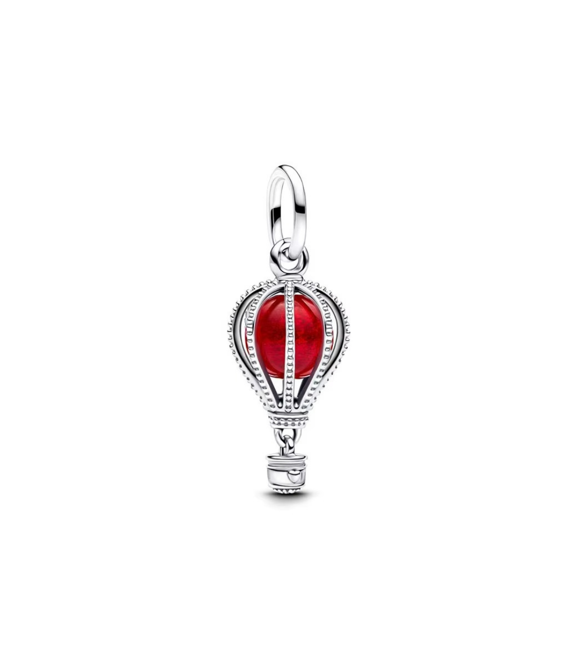 Red Hot Air Balloon Travel Charm